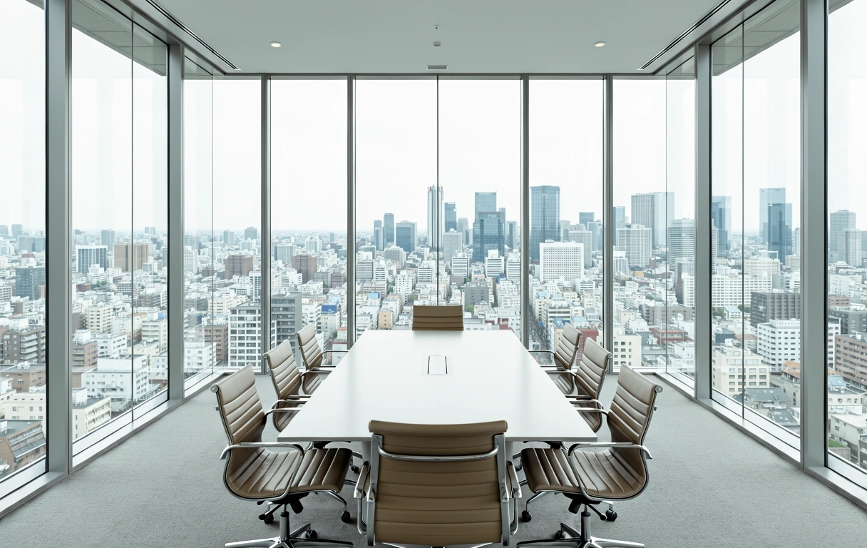 Tokyo boardroom view